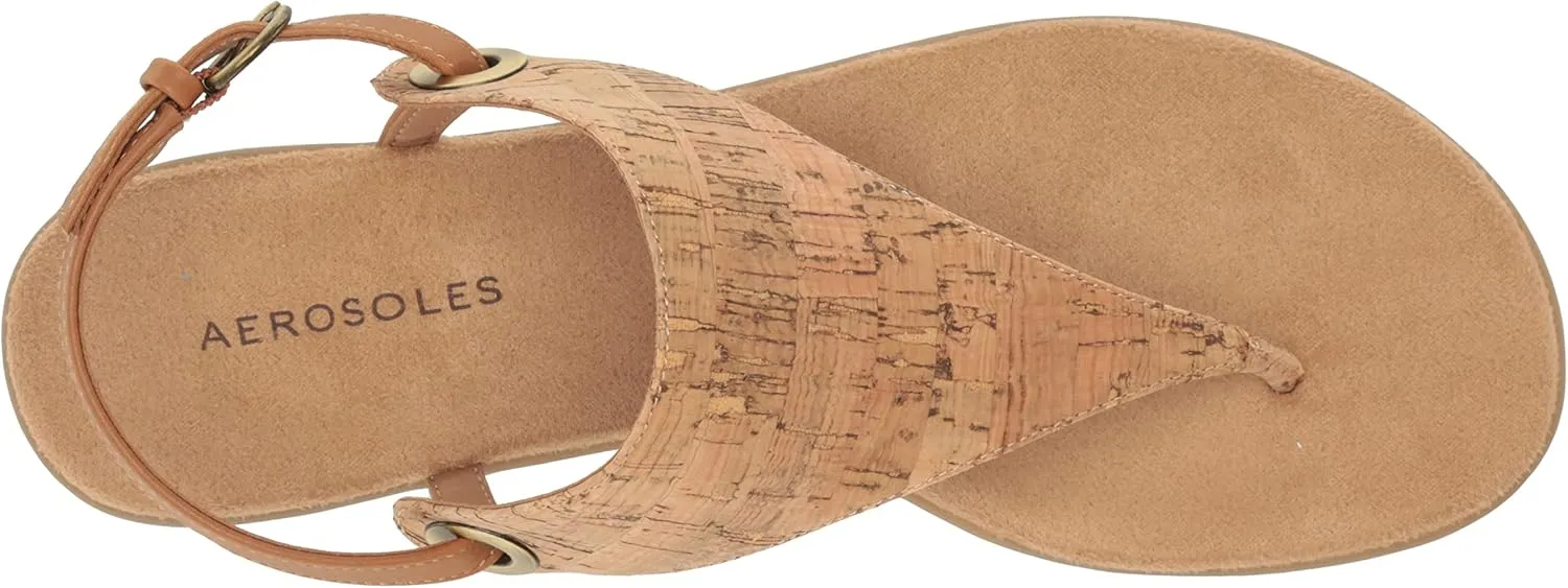 Aerosoles Womens IN CONCHLUSION Flat Sandal