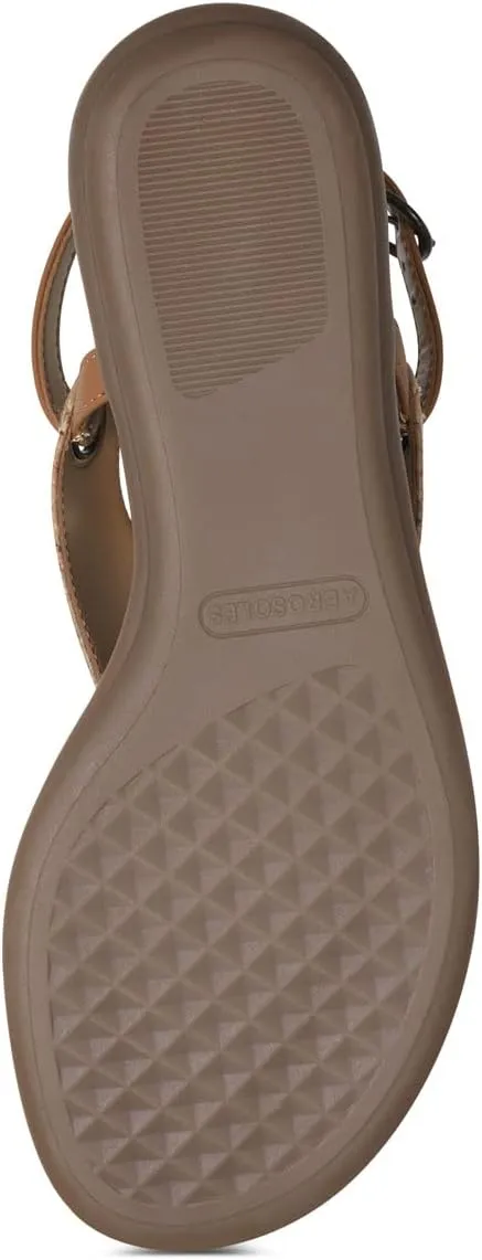 Aerosoles Womens IN CONCHLUSION Flat Sandal