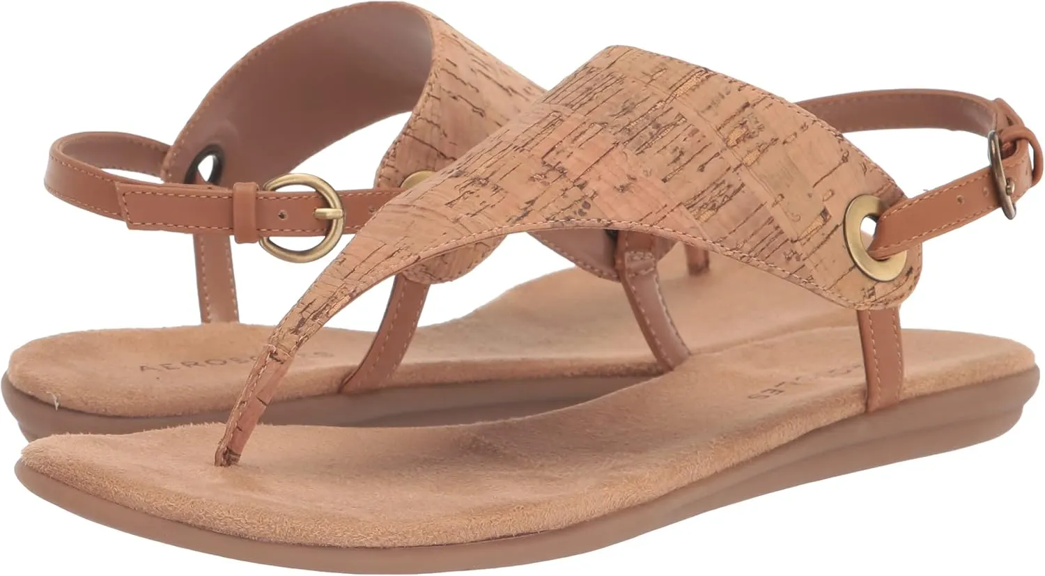 Aerosoles Womens IN CONCHLUSION Flat Sandal
