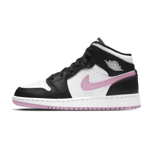 Air Jordan 1 Mid GS 'White Light Arctic Pink'