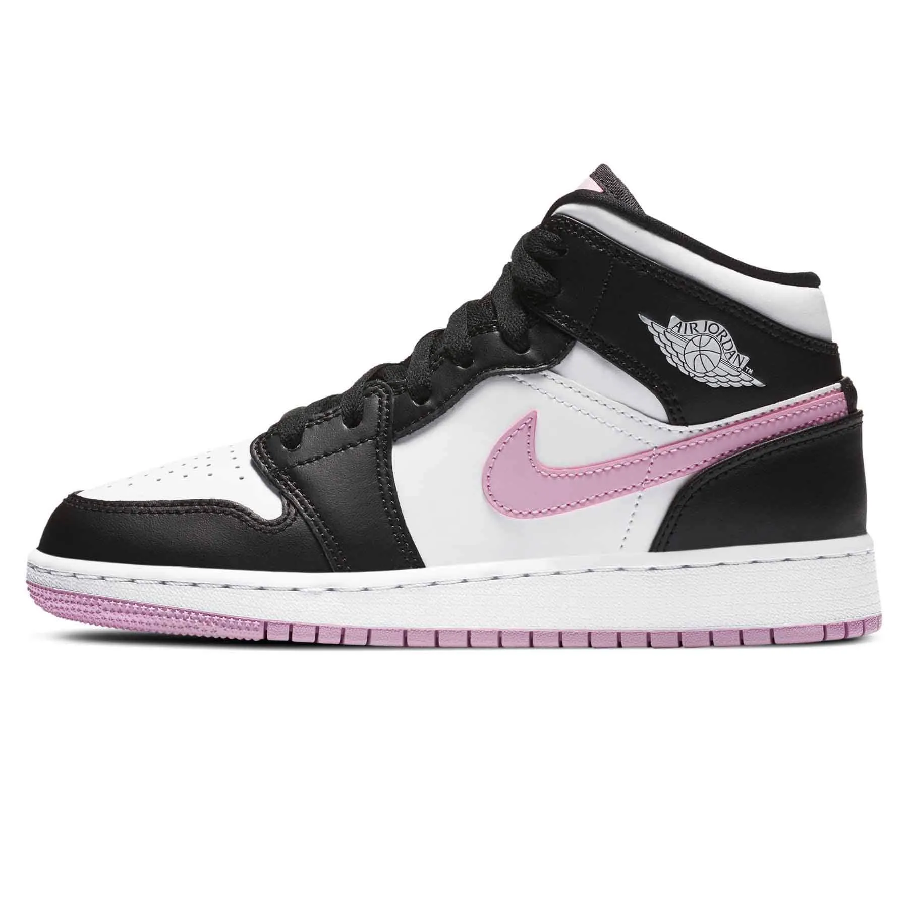 Air Jordan 1 Mid GS 'White Light Arctic Pink'