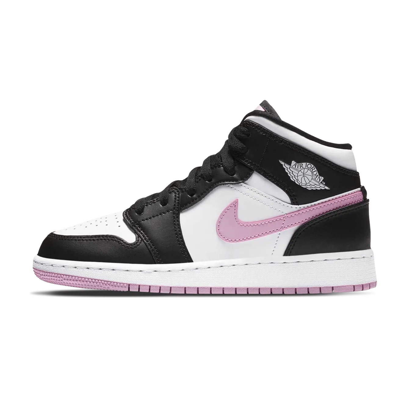 Air Jordan 1 Mid GS 'White Light Arctic Pink'