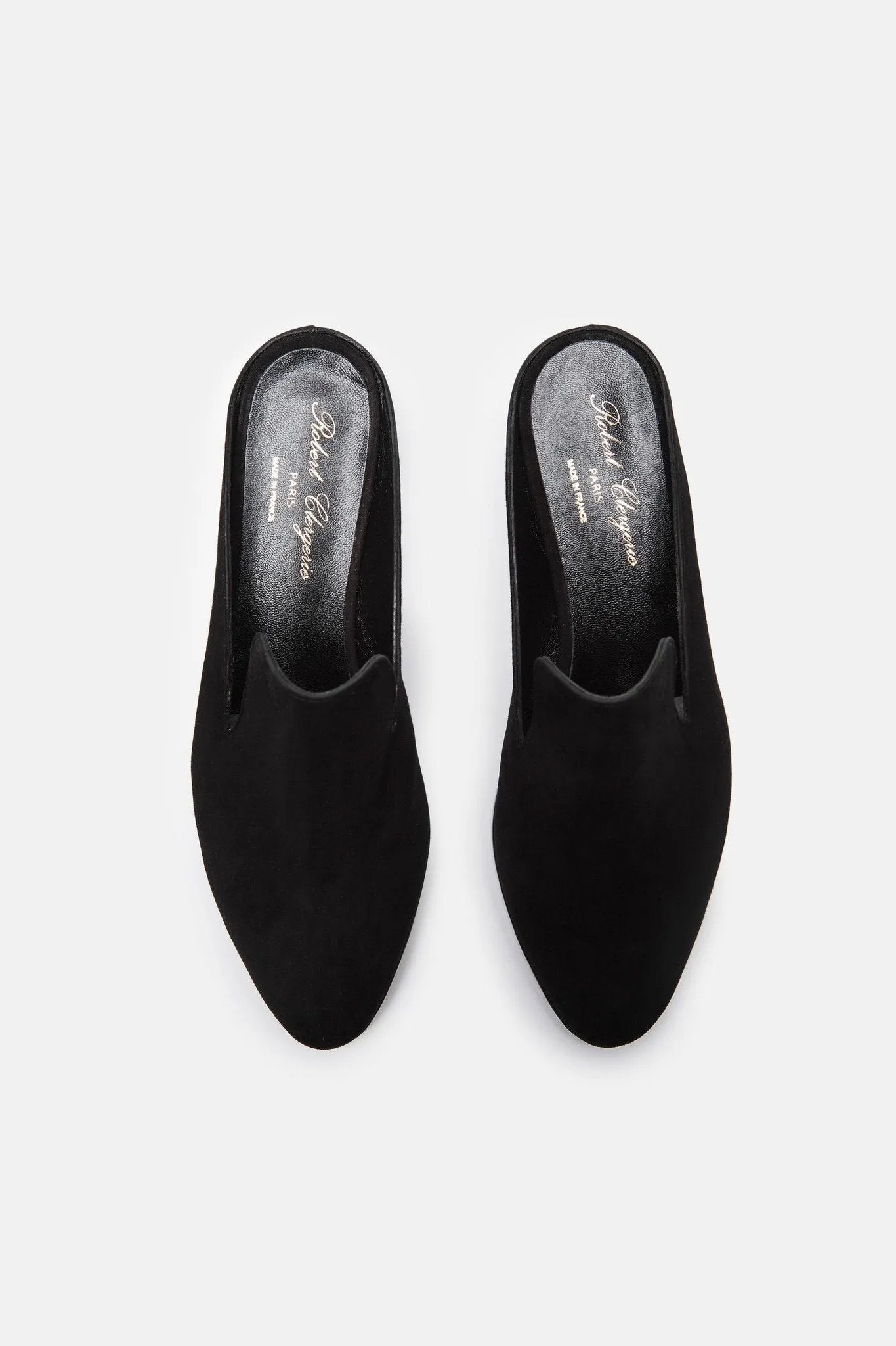 Alice Mule - Black Suede