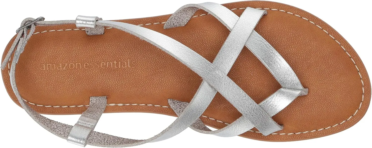 Amazon Essentials Women's Casual Strappy Sandal