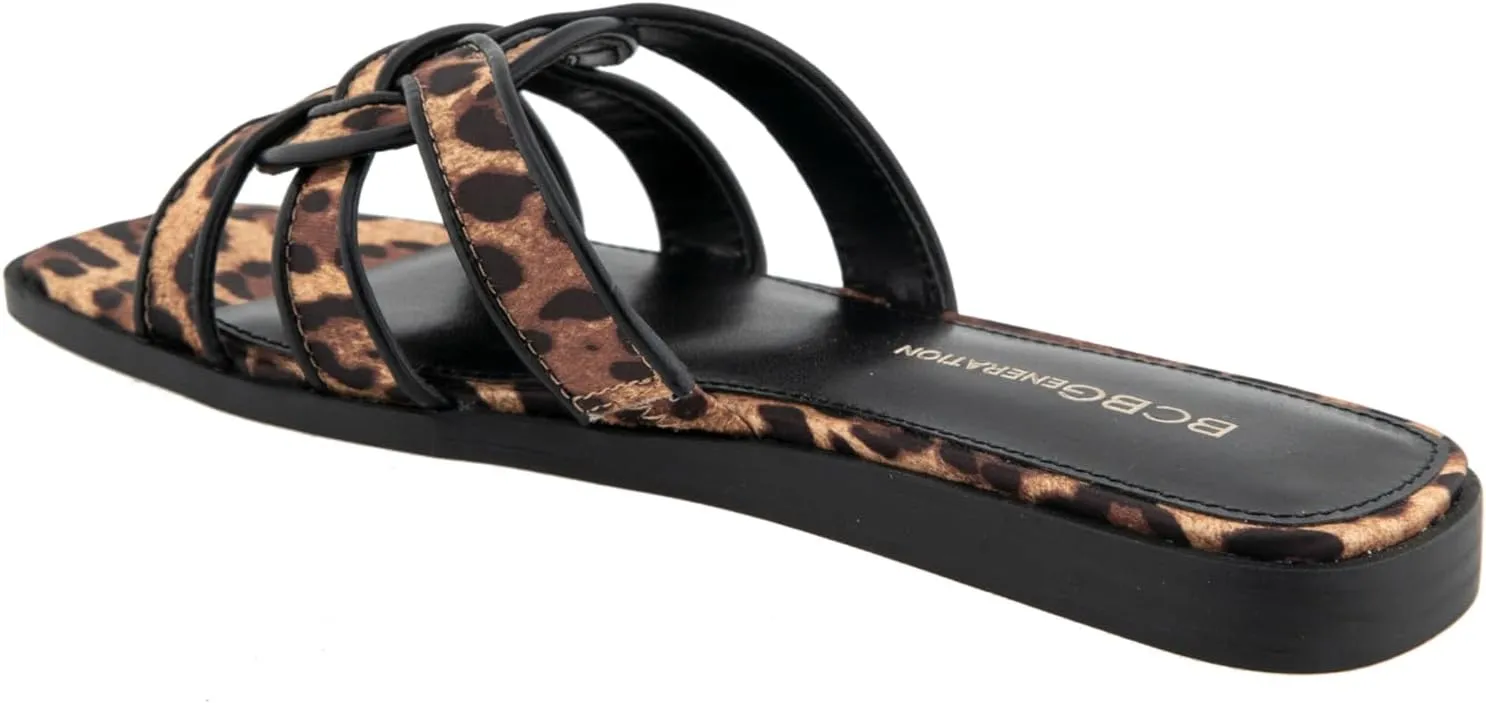 BCBGeneration Women's Fashion Flat Sandal