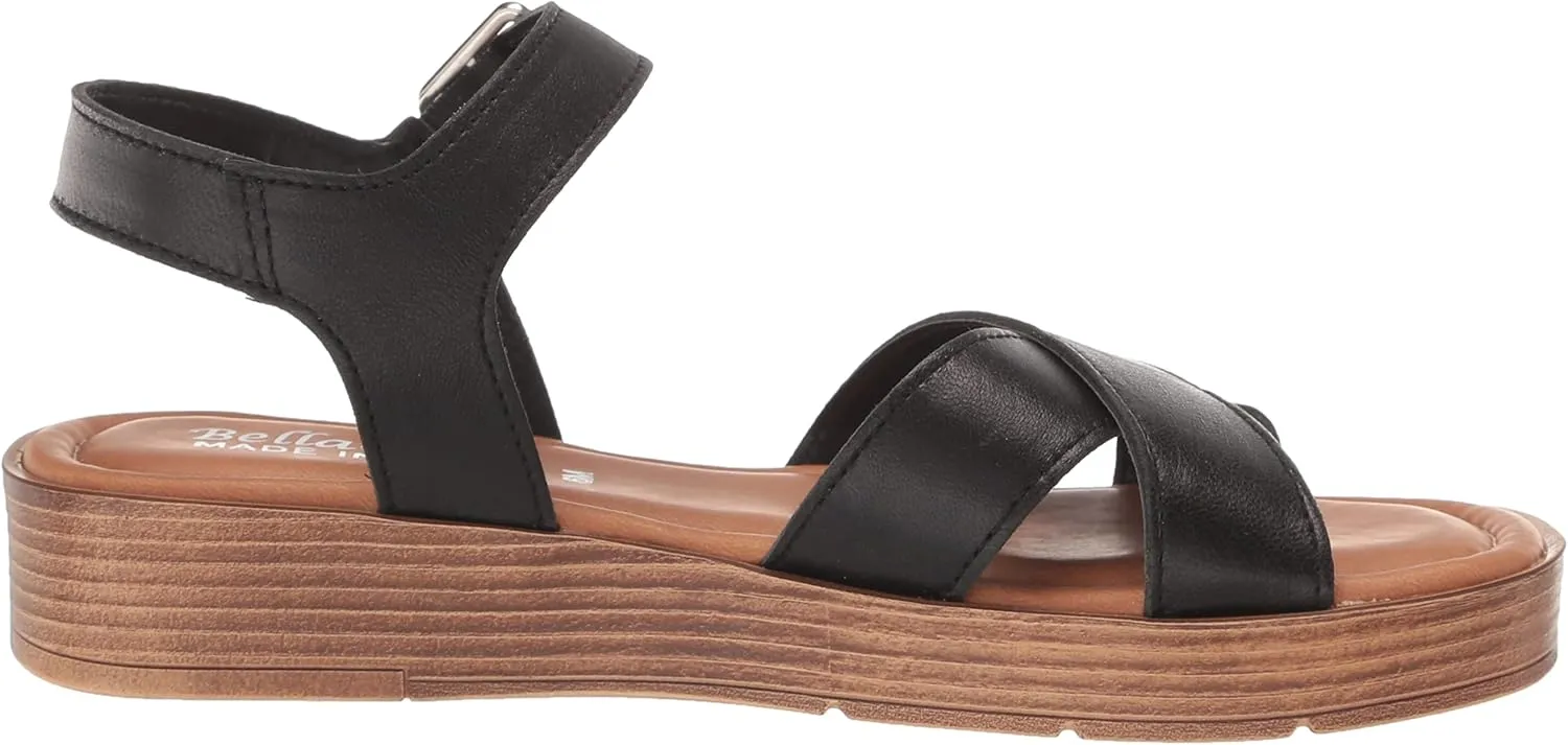 Bella Vita Women's Car-Italy Flat Sandal