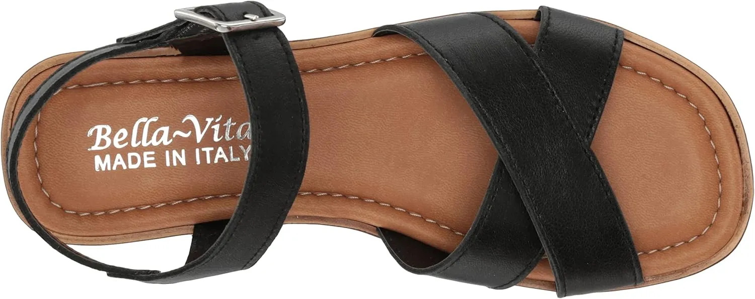 Bella Vita Women's Car-Italy Flat Sandal