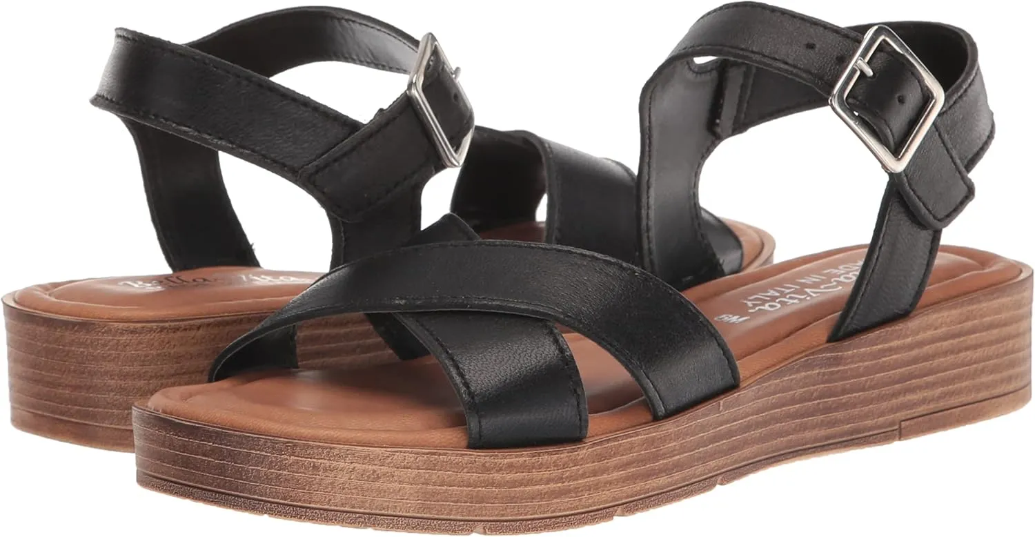 Bella Vita Women's Car-Italy Flat Sandal