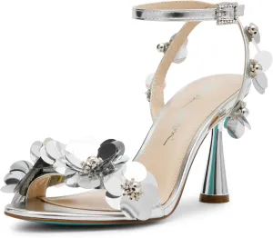 Betsey Johnson Women's Arlo Heeled Sandal