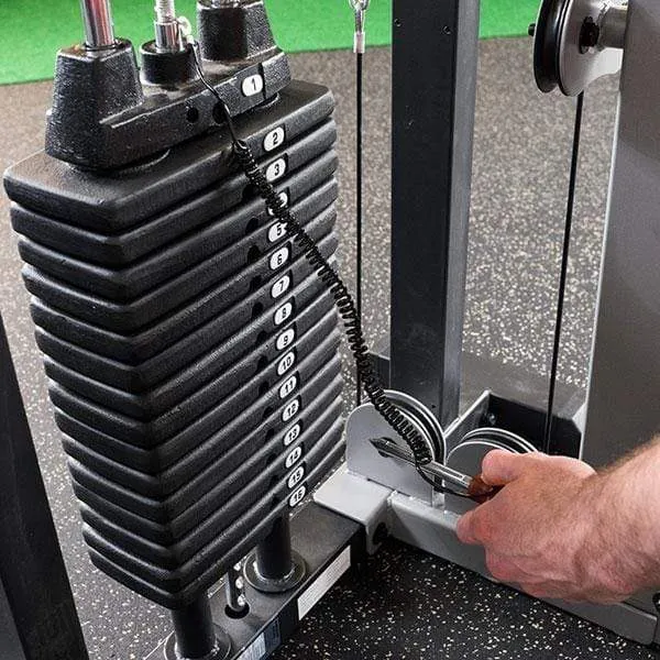 Body-Solid Pro Select Bicep Tricep Machine 310lb. Stack Muscle Trainer