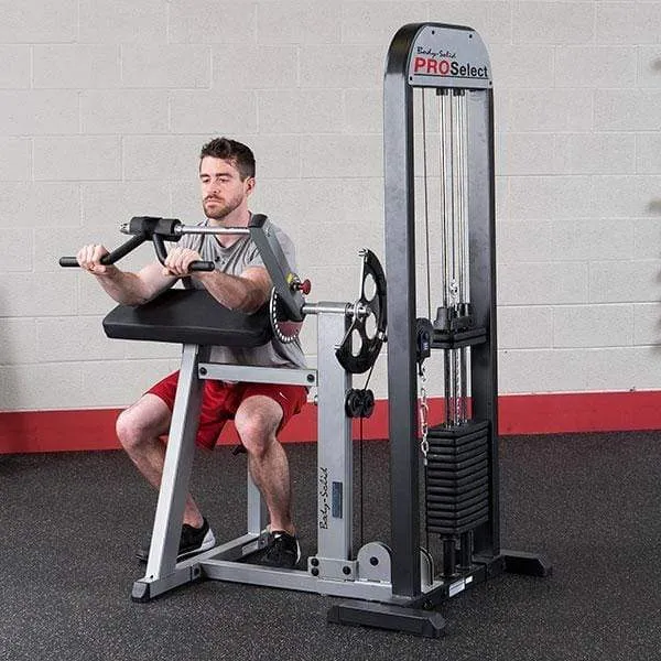 Body-Solid Pro Select Bicep Tricep Machine 310lb. Stack Muscle Trainer