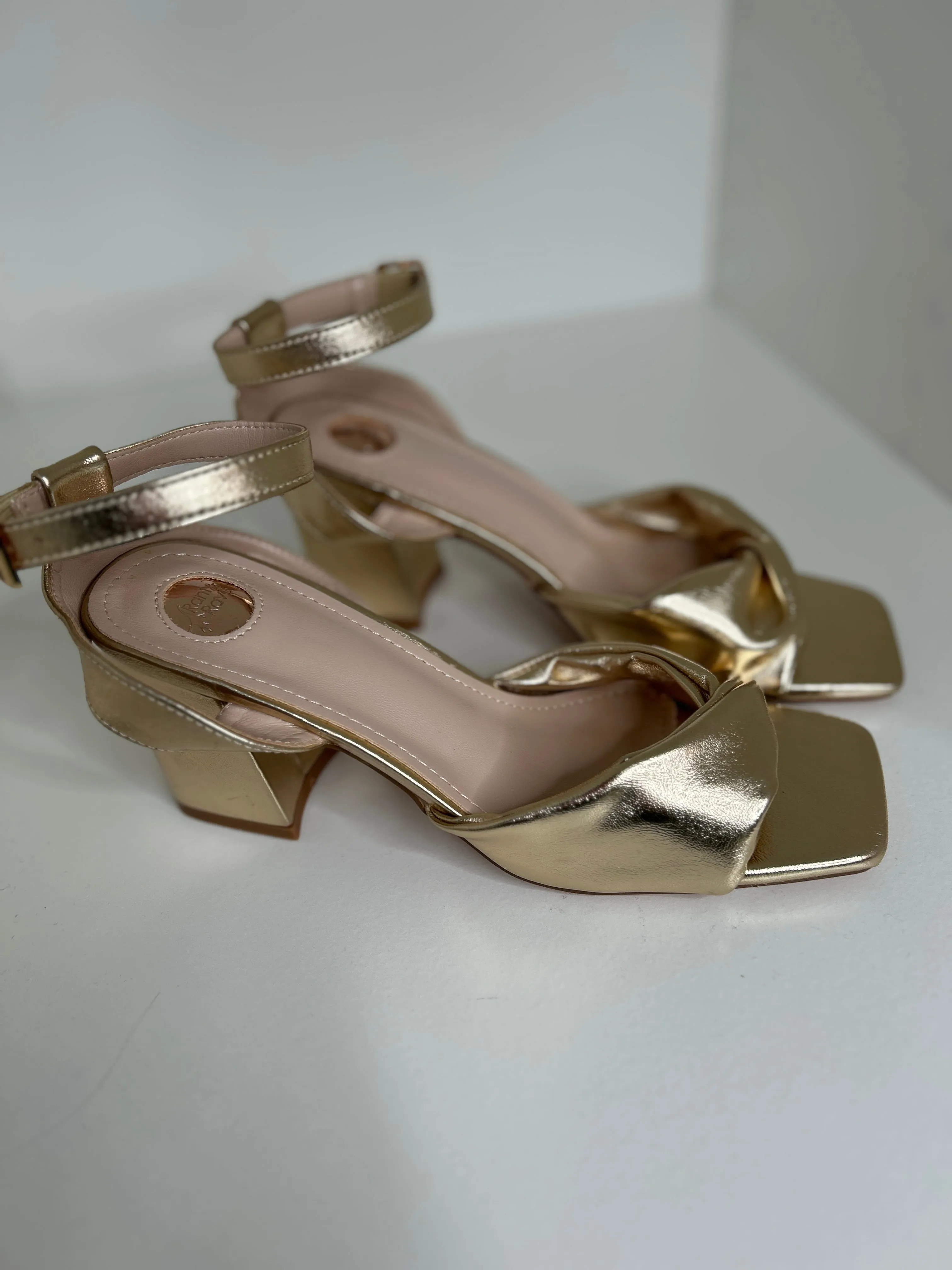 Cayla Gold Sandal