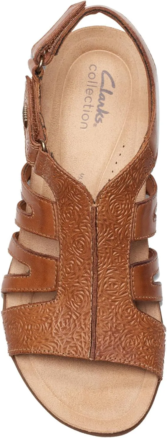 Clarks Women's April Belle Flat Sandal