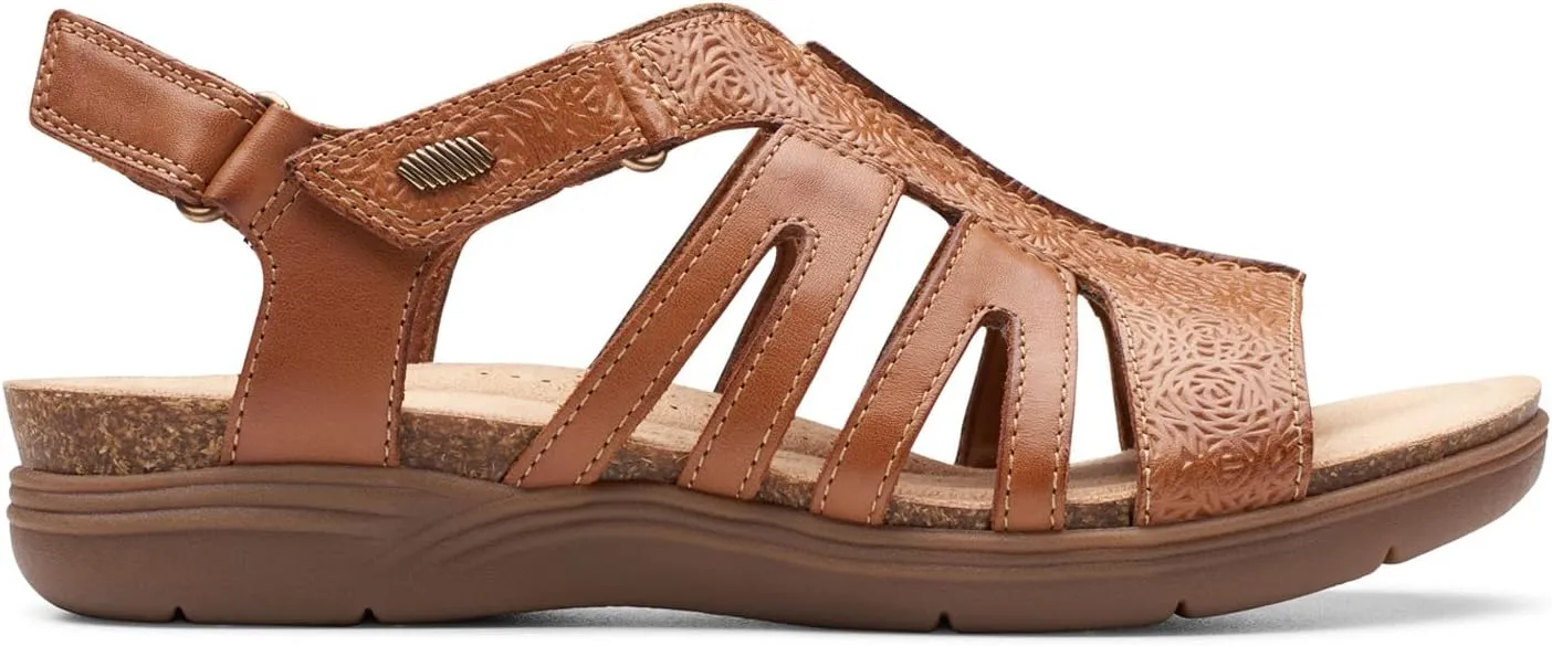 Clarks Women's April Belle Flat Sandal
