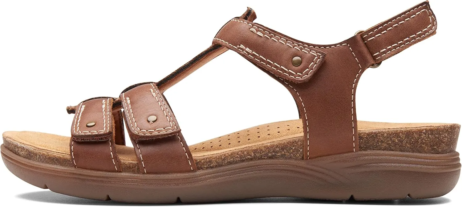 Clarks Women's April Cove Flat Sandal