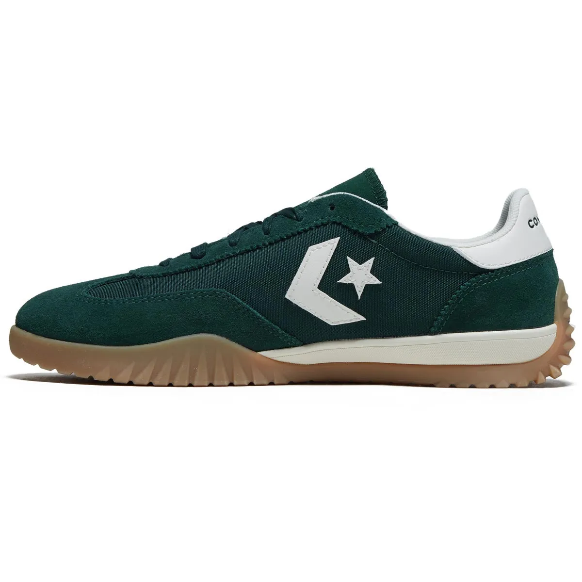 Converse Run Star Trainer Ox Shoes - Green Envy/Egret/White