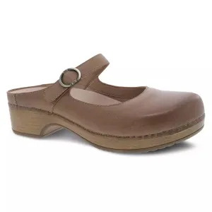 Dansko Women's Bria Tan Burnished Nubuck 9435151600