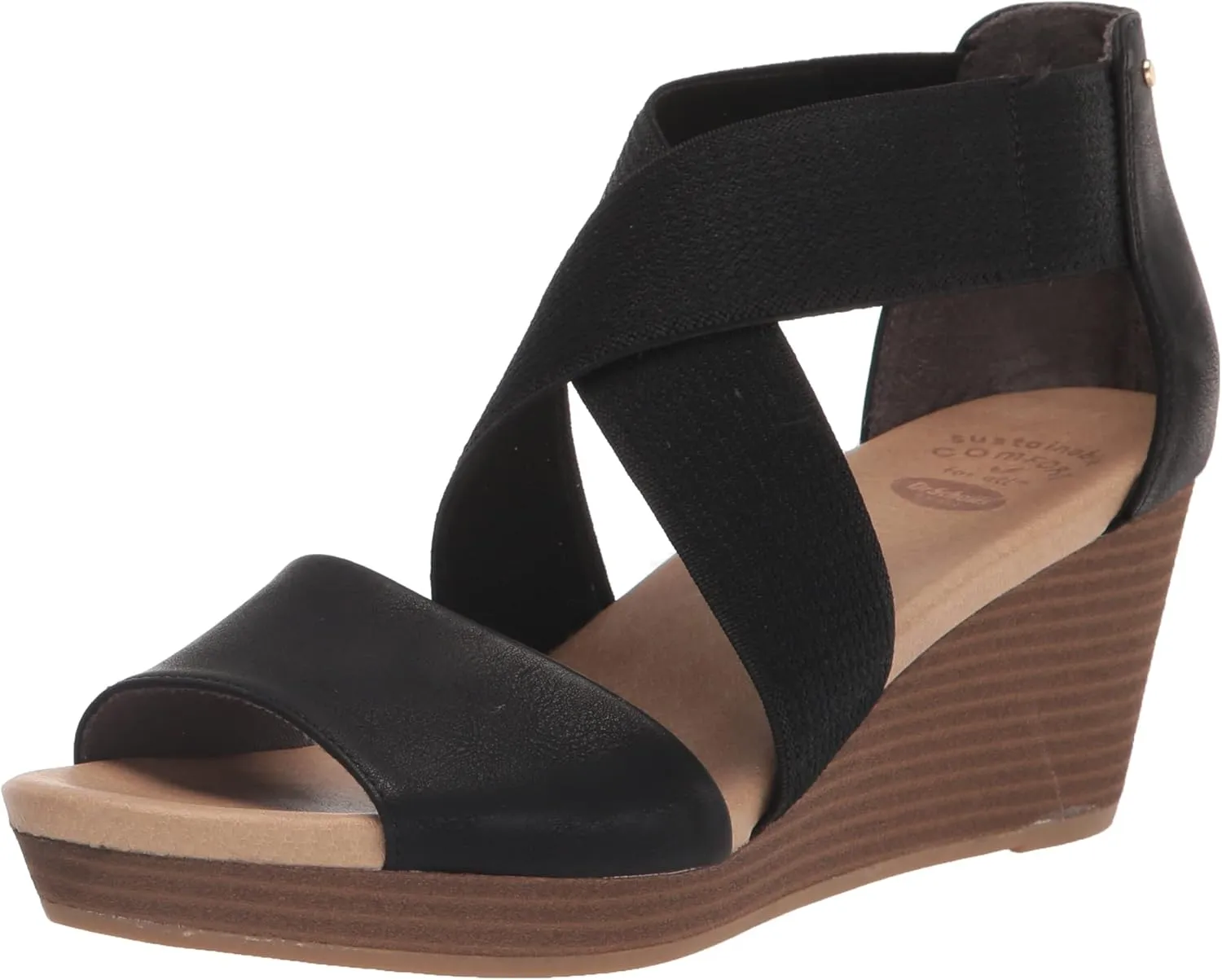 Dr. Scholl's Shoes Women's Barton Band Wedge Sandal
