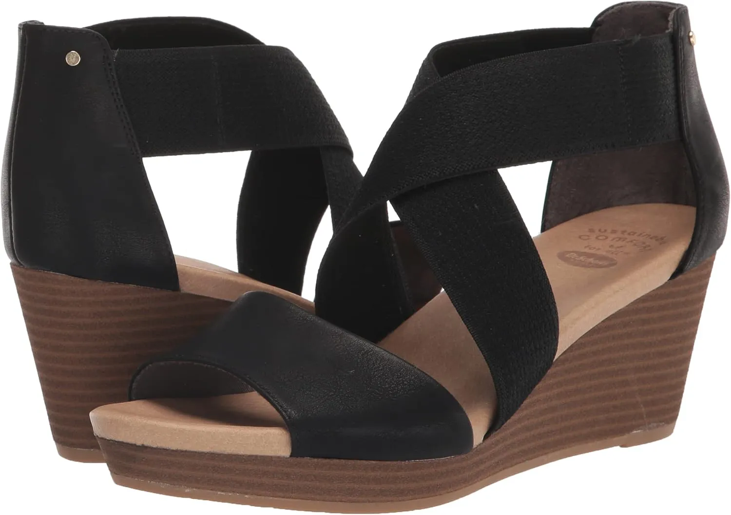Dr. Scholl's Shoes Women's Barton Band Wedge Sandal