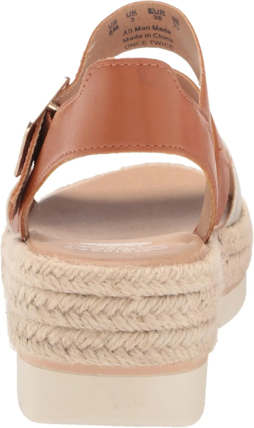 Dr. Scholl's Women's Once Twice Espadrille Platform Wedge Sandal