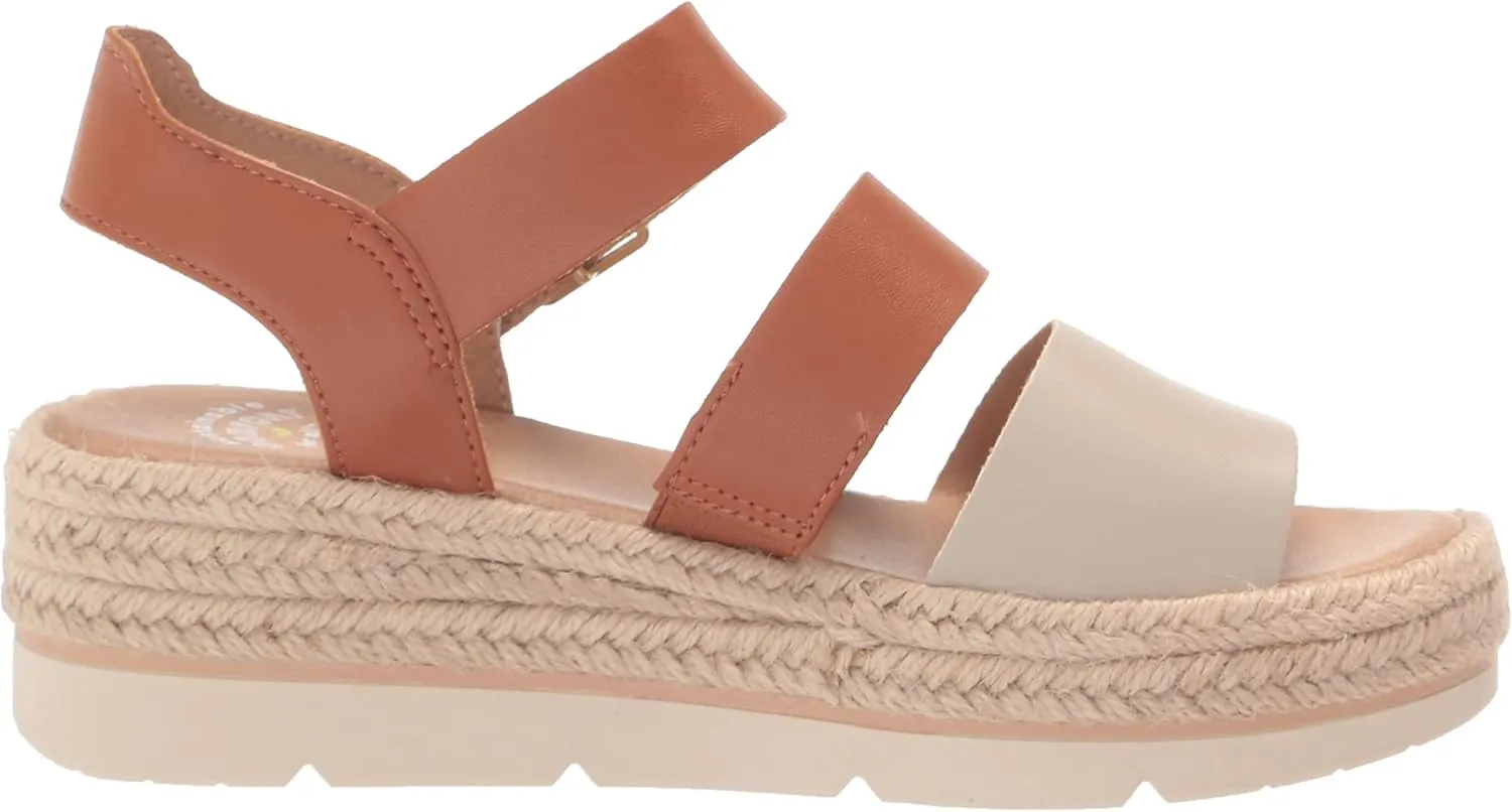 Dr. Scholl's Women's Once Twice Espadrille Platform Wedge Sandal