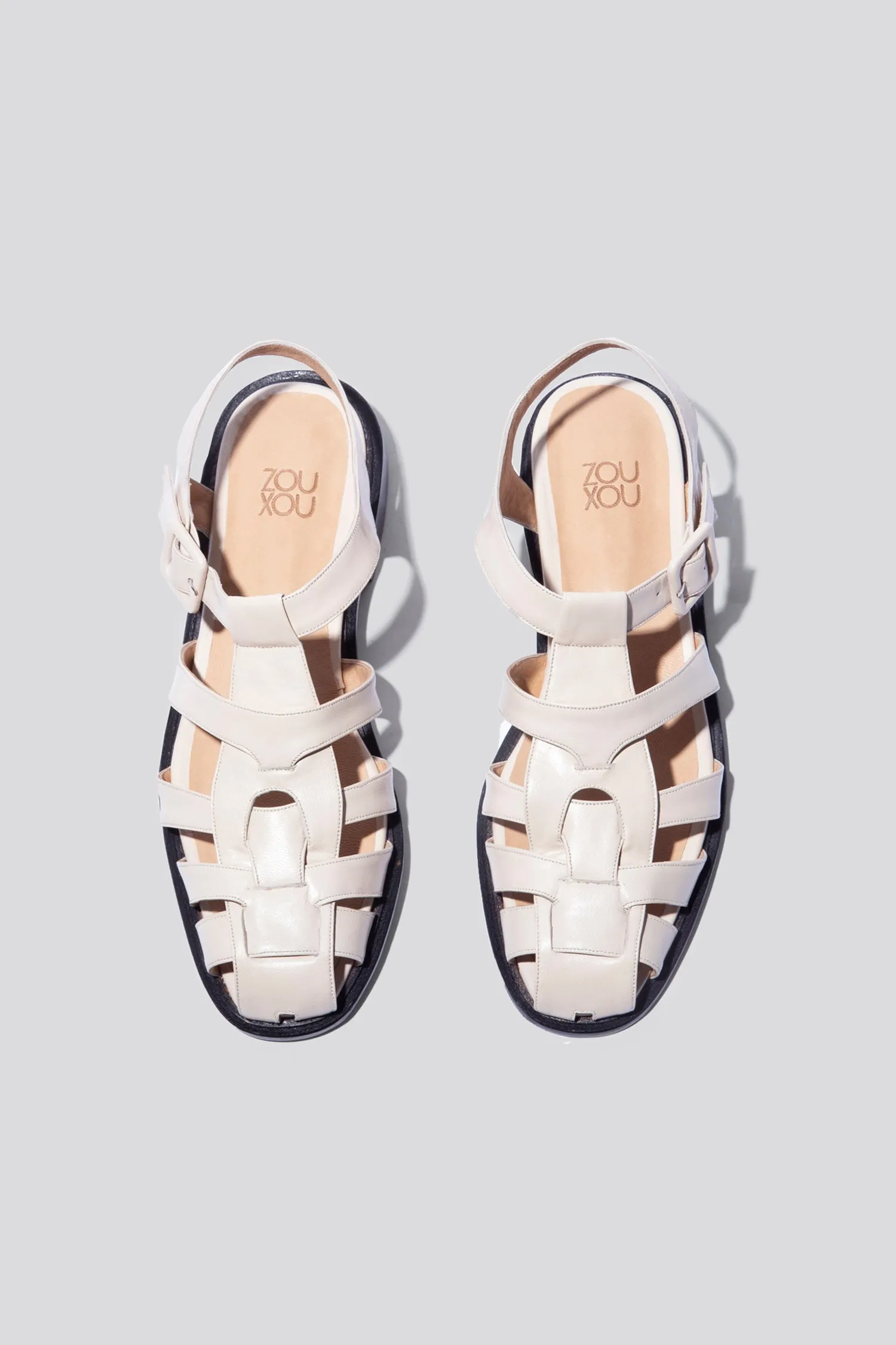 Franca Sandal in Marfil