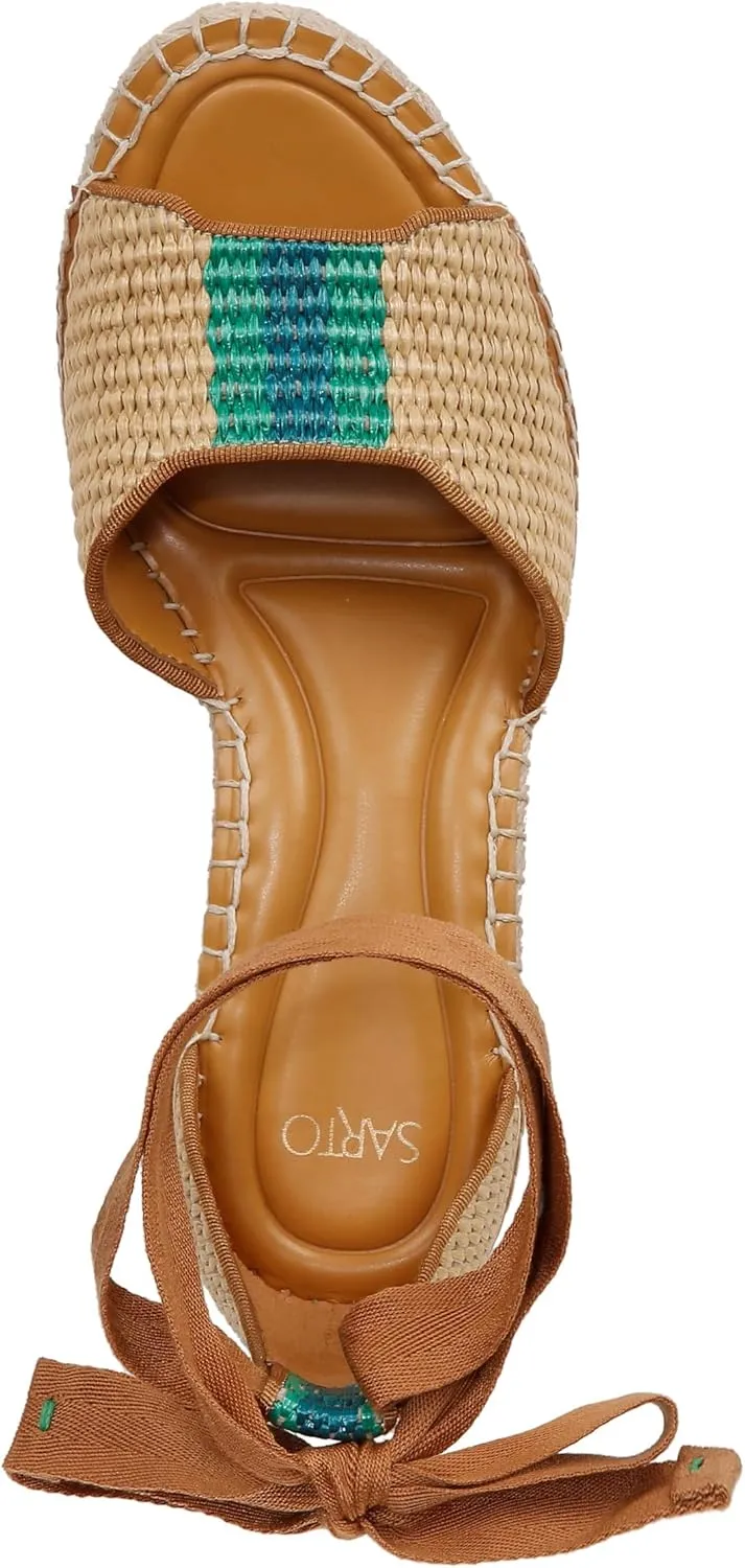 Franco Sarto Women's Classic Espadrille Wedge Sandal