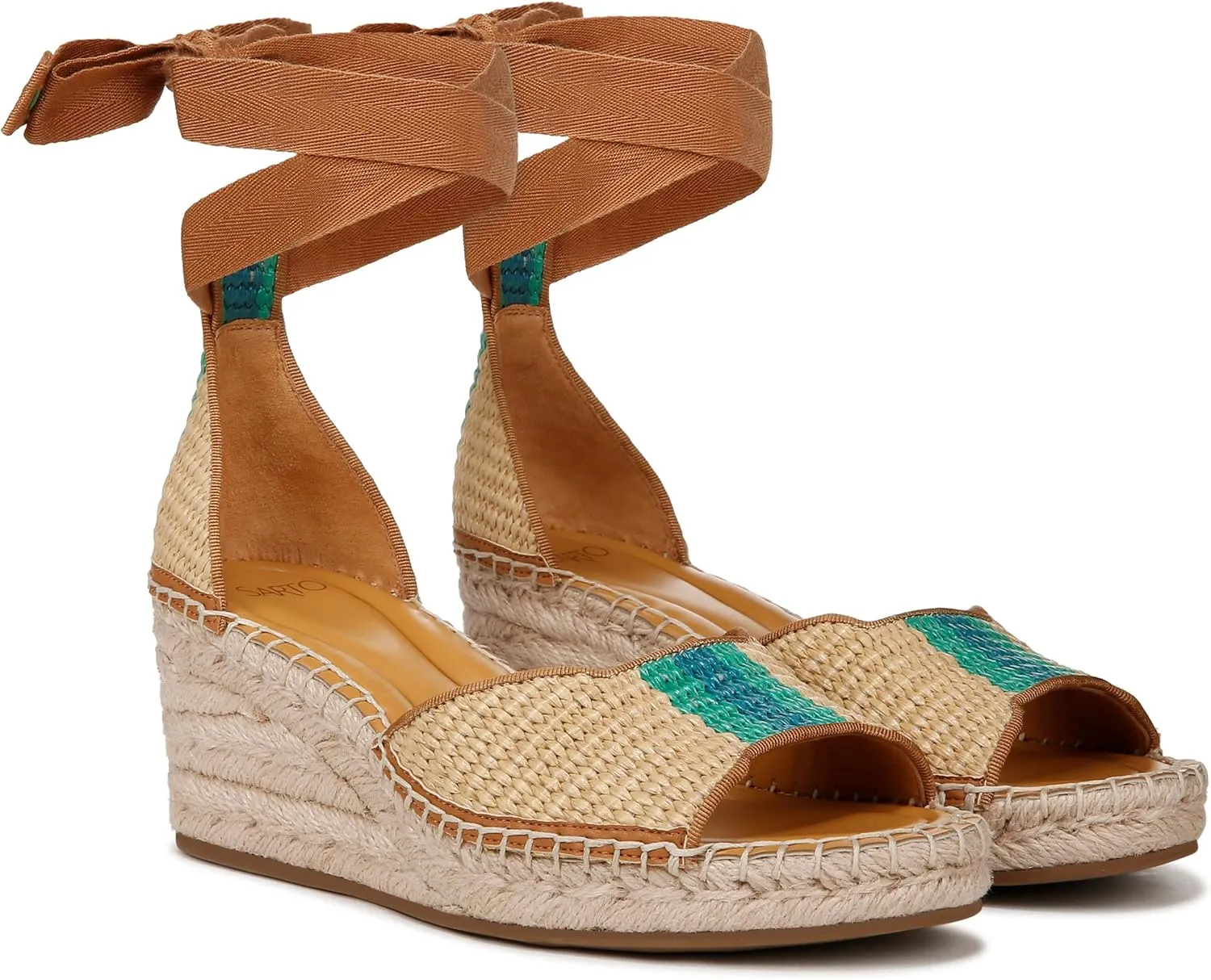 Franco Sarto Women's Classic Espadrille Wedge Sandal