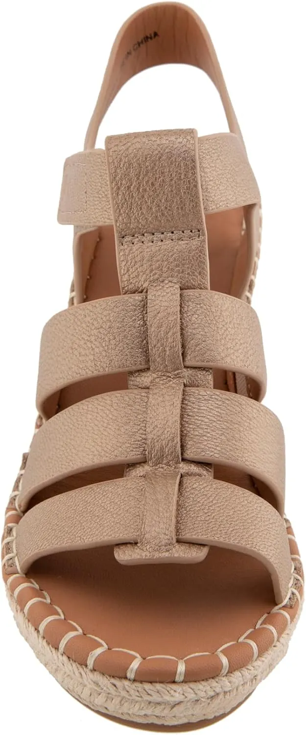 Gentle Souls by Kenneth Cole Women's Capelin Espadrille Wedge Sandal