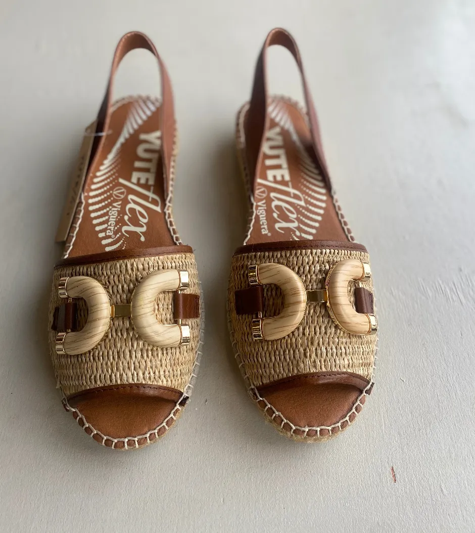 Goa Natural Espadrille Sandal