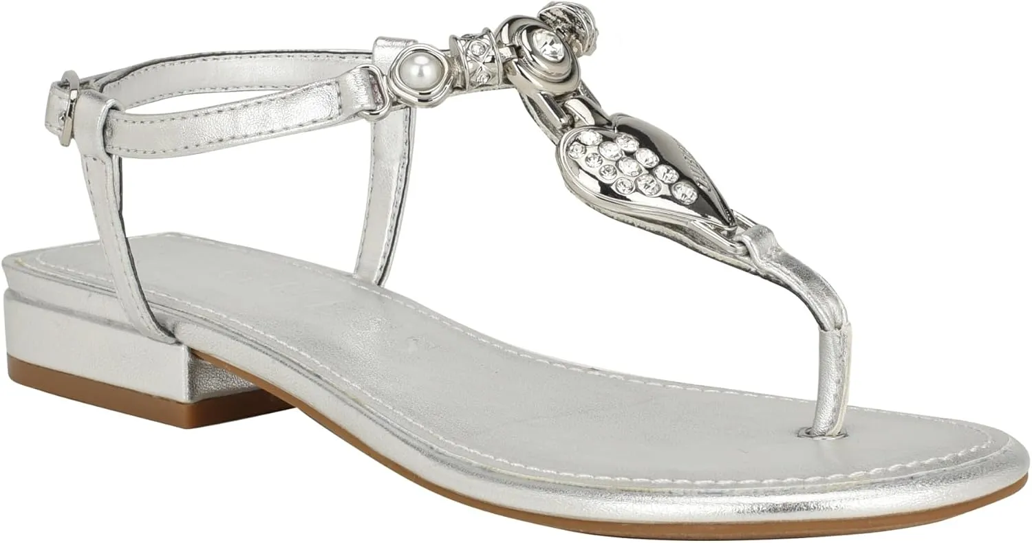 GUESS Women's Jiarella Flat Sandal