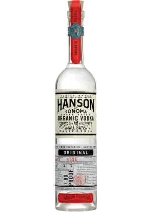 Hansons Organic Vodka