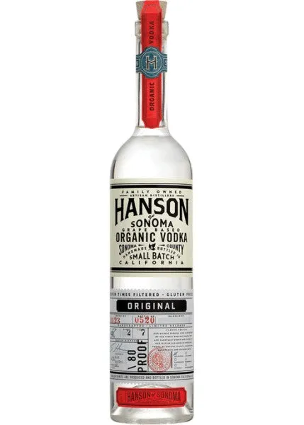 Hansons Organic Vodka