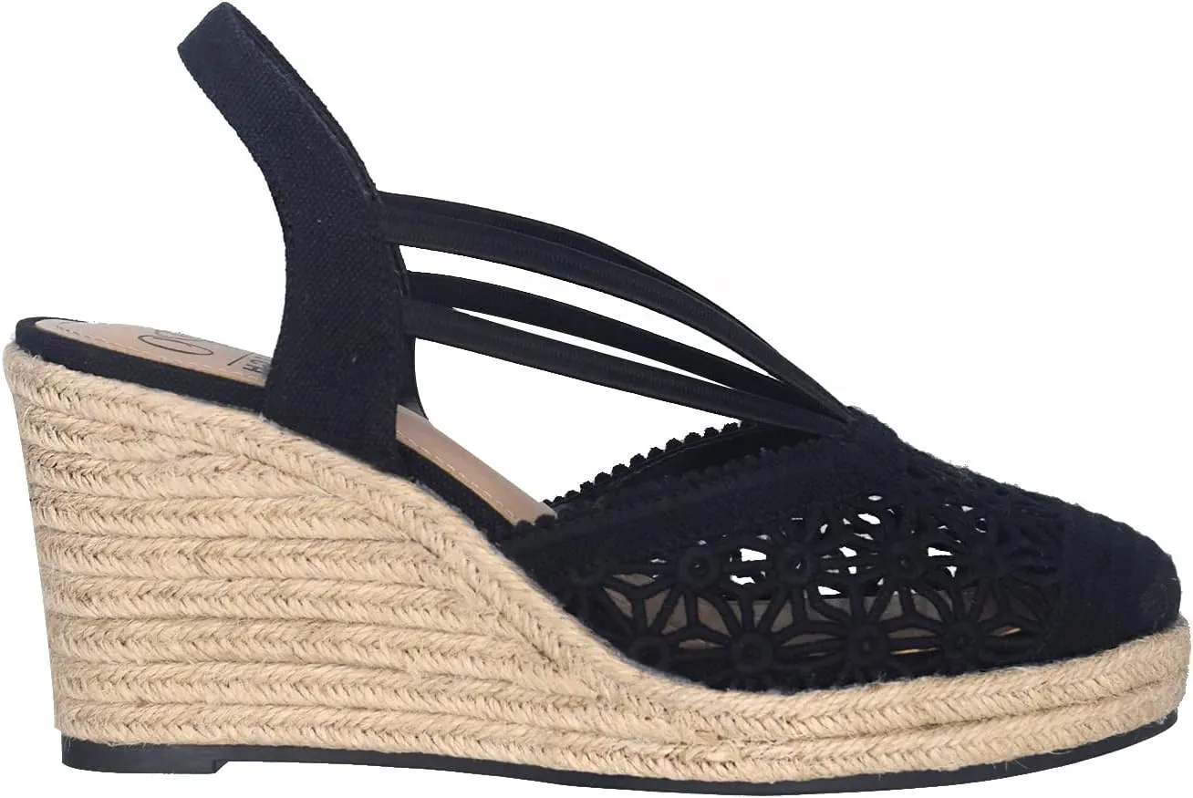 Impo Tonessa Stretch Wedge Espadrille with Memory Foam