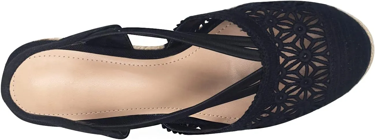 Impo Tonessa Stretch Wedge Espadrille with Memory Foam
