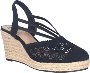 Impo Tonessa Stretch Wedge Espadrille with Memory Foam
