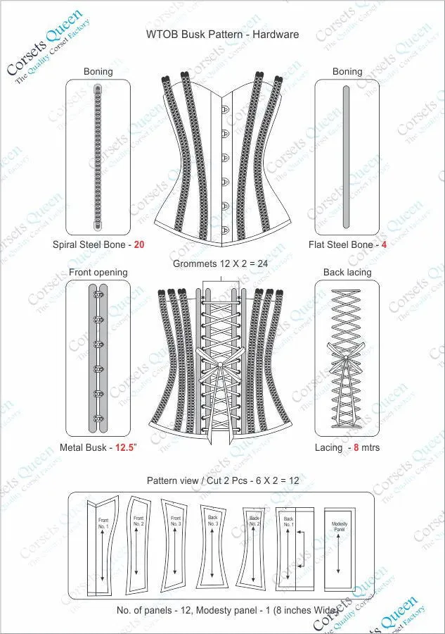 International shipping Waist Corset Evangelina Training Supportive
