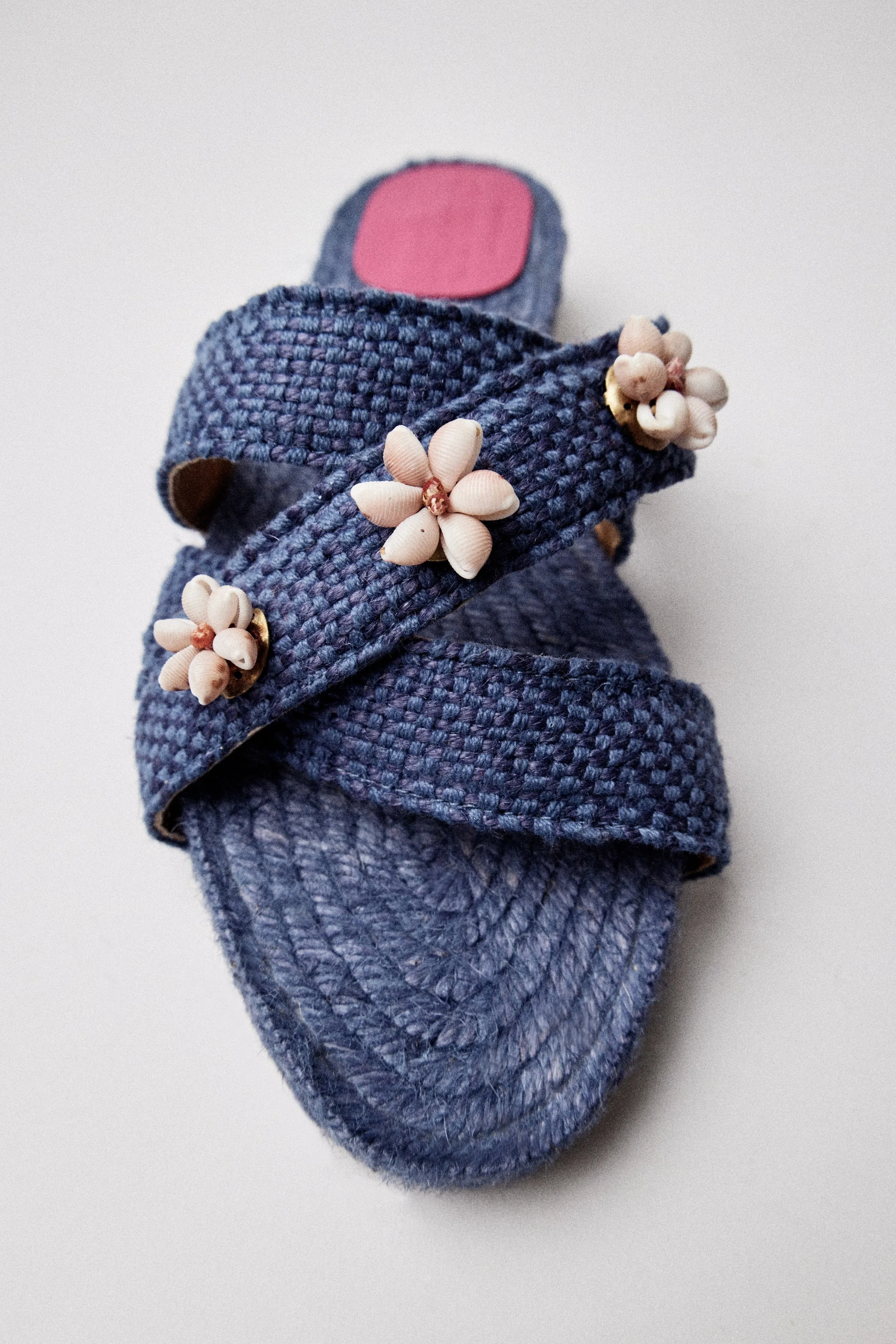 Jeans Blue Shella Espadrilles