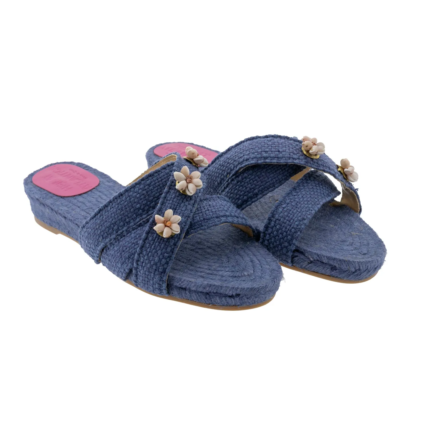 Jeans Blue Shella Espadrilles