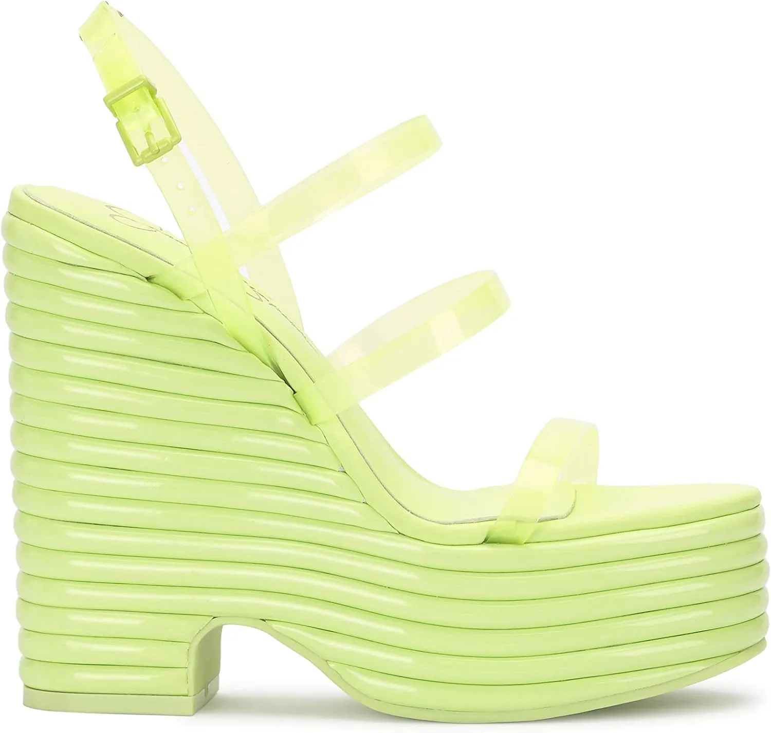 Jessica Simpson Womens Cholena Strappy Buckle Platform Sandals