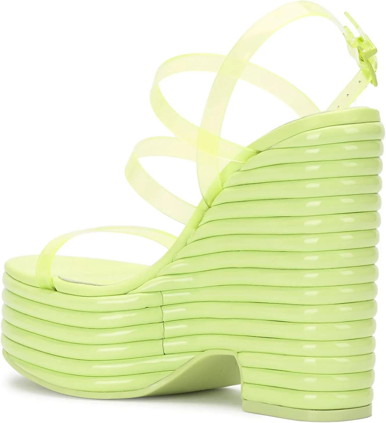 Jessica Simpson Womens Cholena Strappy Buckle Platform Sandals