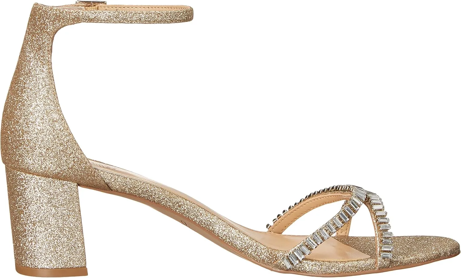 Jewel Badgley Mischka Joanne Strappy Block Heel