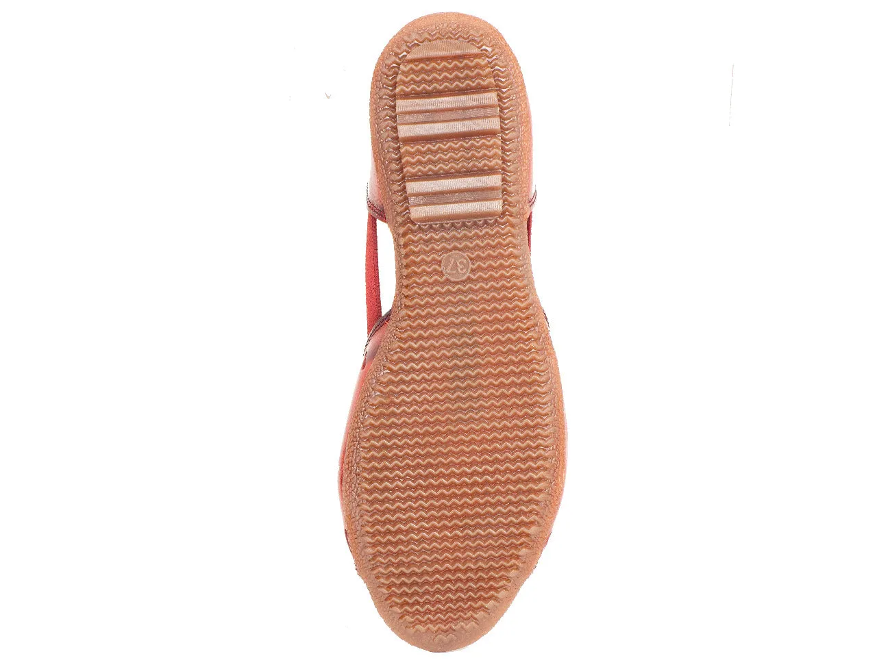 LADIES FLAT LEATHER SANDAL 996037