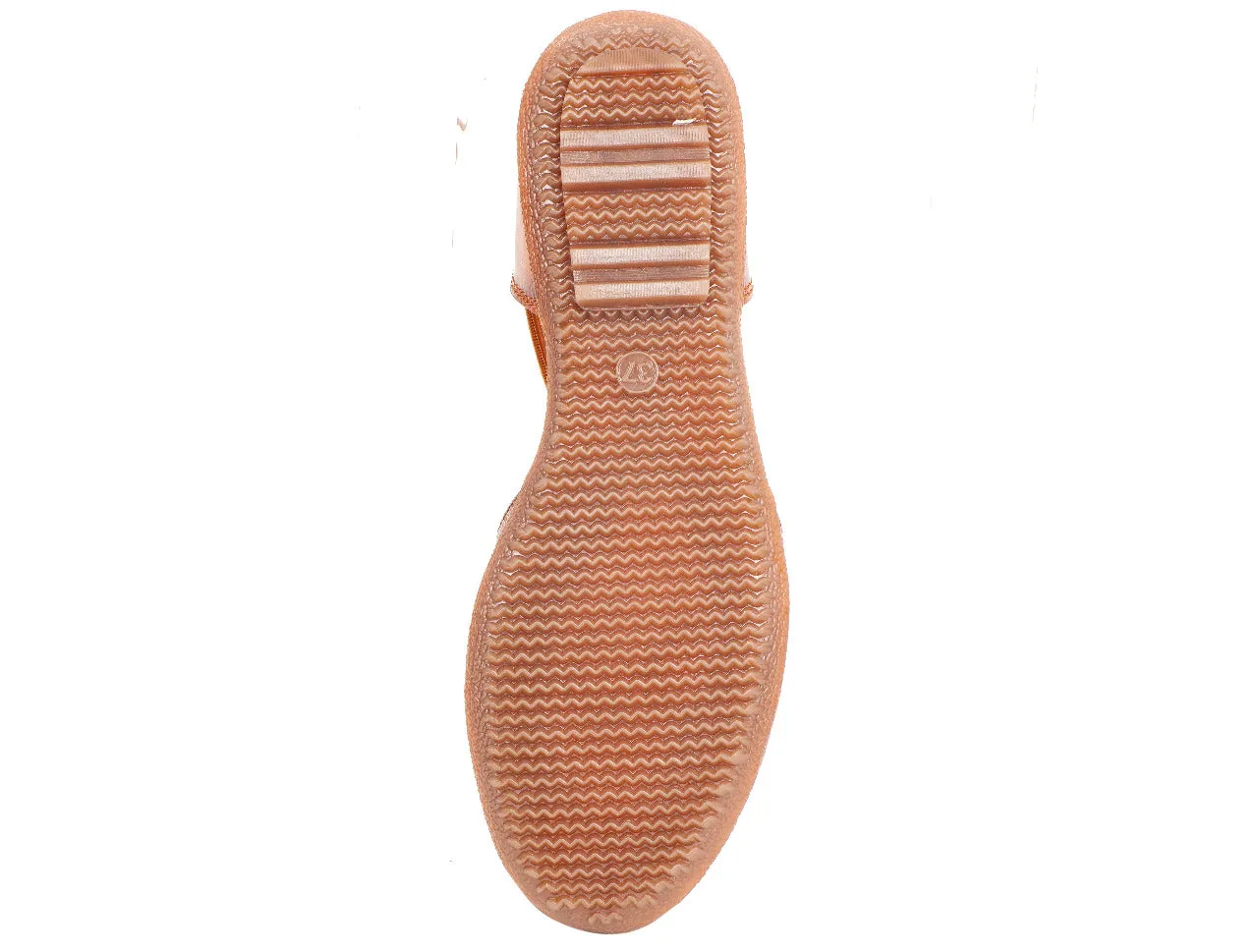 LADIES FLAT LEATHER SANDAL 996040