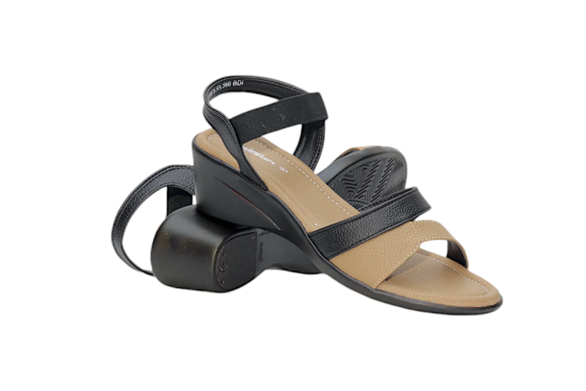 LADIES HEEL SANDAL 41076