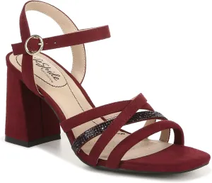 Lifestride Women's Belle Block Heel Strappy Dress Sandal