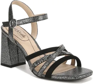 Lifestride Women's Belle Block Heel Strappy Dress Sandal