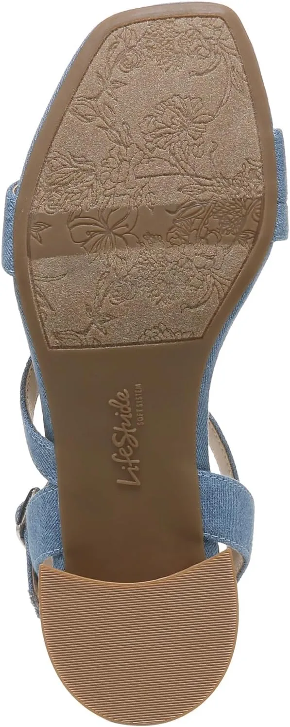 LifeStride Women's Julep Ankle Strap Sandal