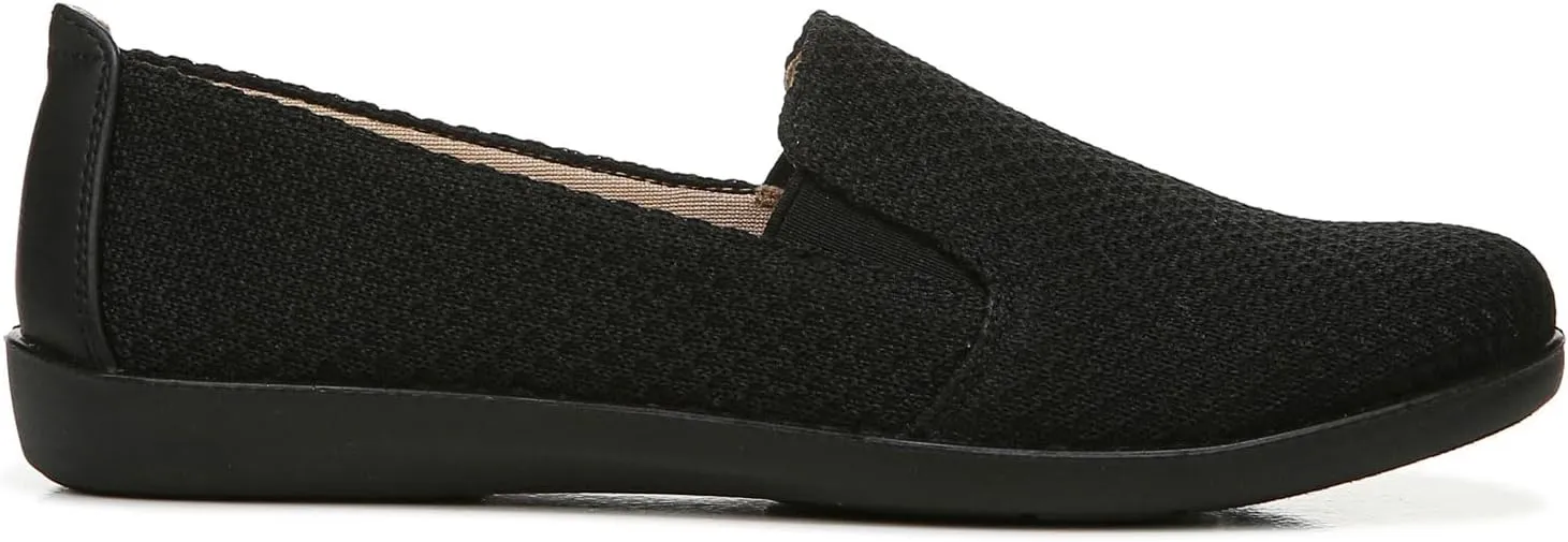 LifeStride Womens Next Level Sneaker, True Black, 10 US