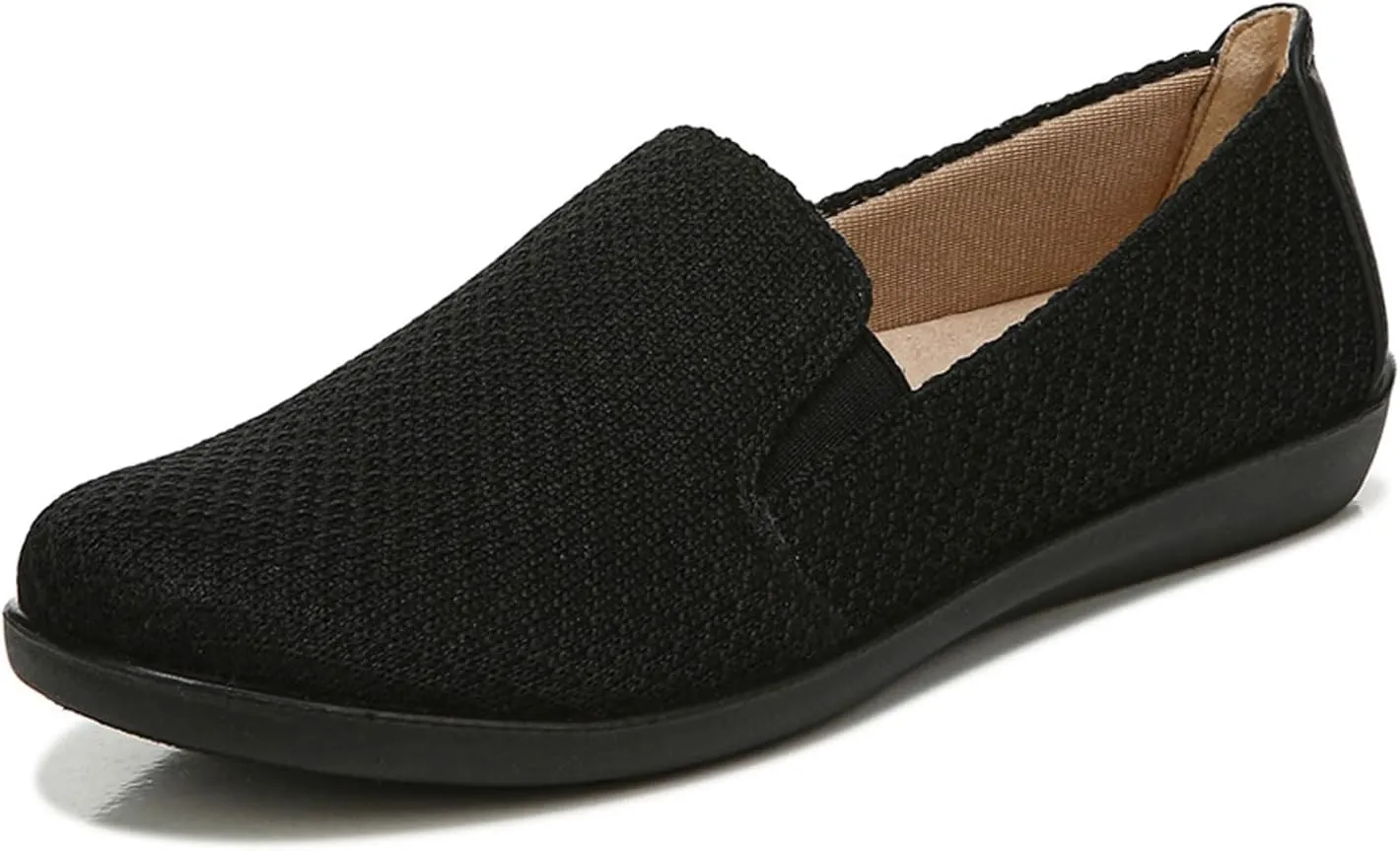 LifeStride Womens Next Level Sneaker, True Black, 10 US